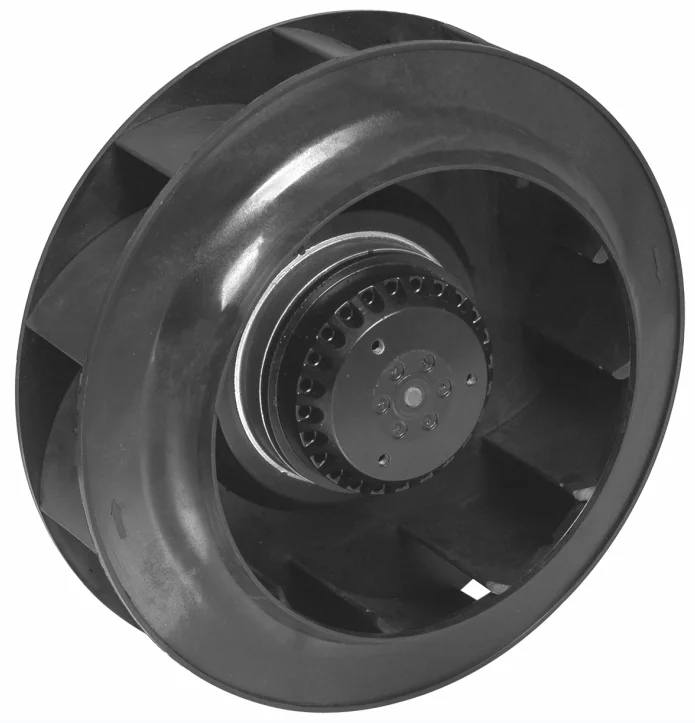 175mm 230V Ec Brushless External Rotor Motor Plastic Industrial Centrifugal Fan for Ventilation System