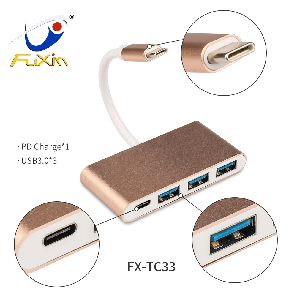 Type C to USB Hubs