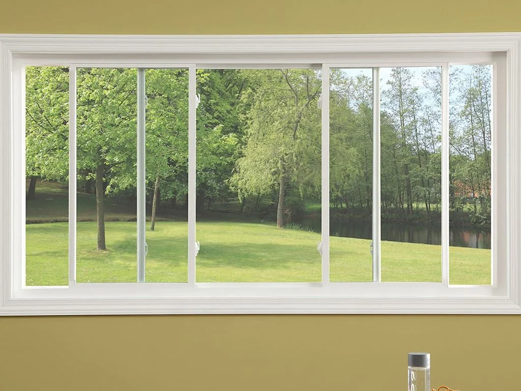 ZEYI simple design aluminium windows with mosquito net sliding window