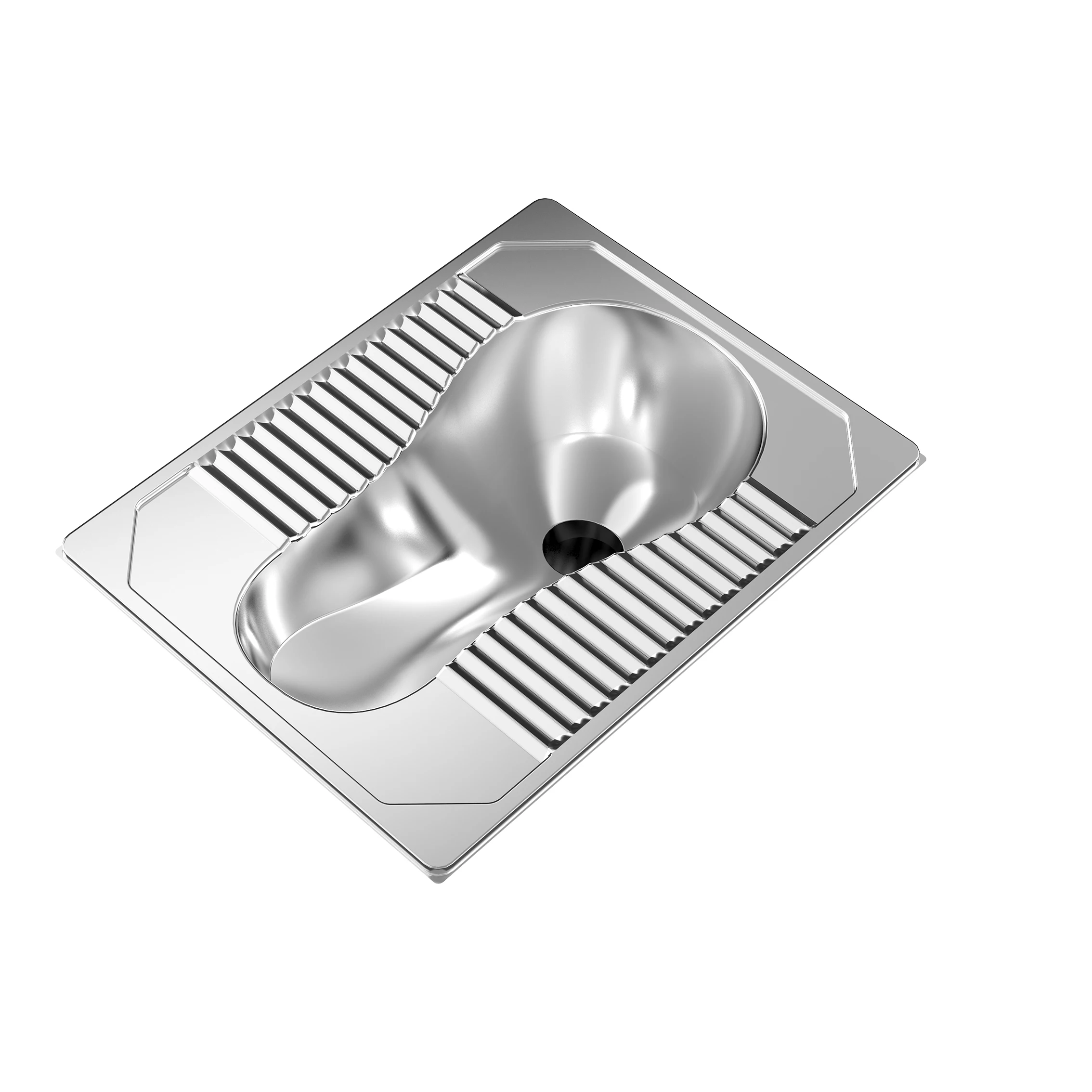 Floor mount stainless steel metro urban toilet squat pan for sale