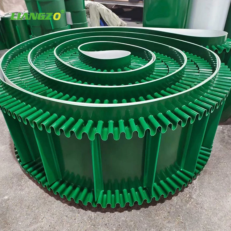 LIANGZO Wholesale Custom Pattern Rubber Heavy Duty Chevron Rubber Conveyor Belt