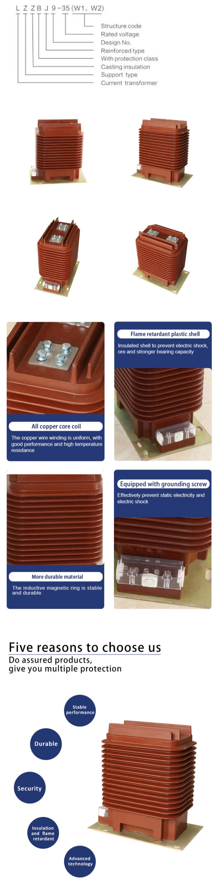 Fully Enclosed Current Transformer