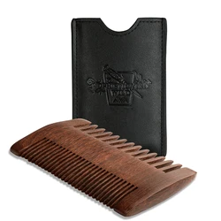 Shaving Brush  For Men OEM  Design black comb beard trim comb skin brush personalized hair comb