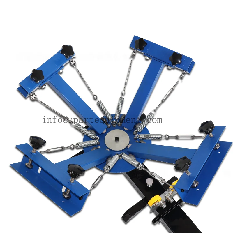 Manual 4 color 1 station t-shirt screen printing machine Low Cost Serigraphy Machine For Textile