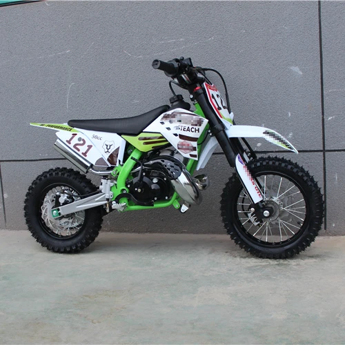 Kids Fashion Racing 50cc 2 Stroke MX Gasoline Pocket Dirt Bikes Cross Moto Motorcycles