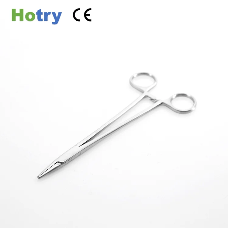 
Class I stainless steel/matte finish surgical laparoscopic needle holder forceps 