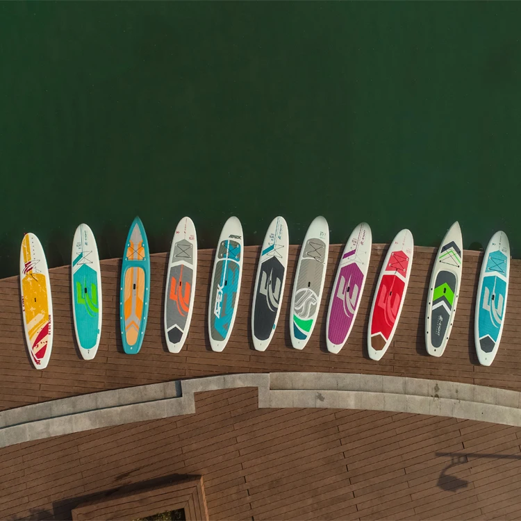 OEM Cheap Price Wholesale Customized Logo Foam Paddle Board Plastic Hard SUP Paddle Board Durable Multi-Sport SUP Paddle Board