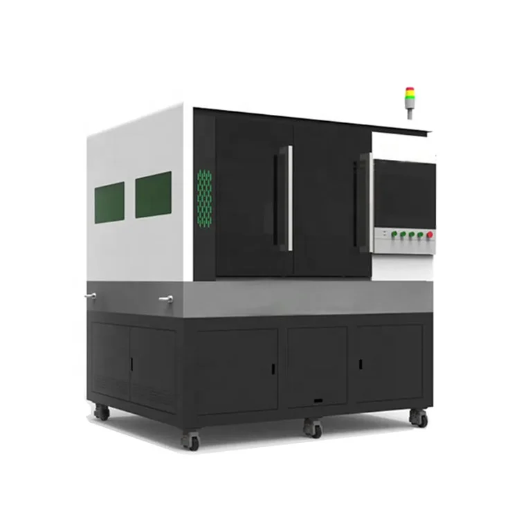 Высокая скорость 800x800 мм 1250x1250 Лазерная резка магниевого алюминиевого сплава лазерный резак