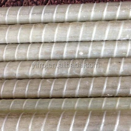 Pultrusion FRP Glass Fiber Reinforced Plastic GFRP Fiberglass Rebar for Soil Nail project