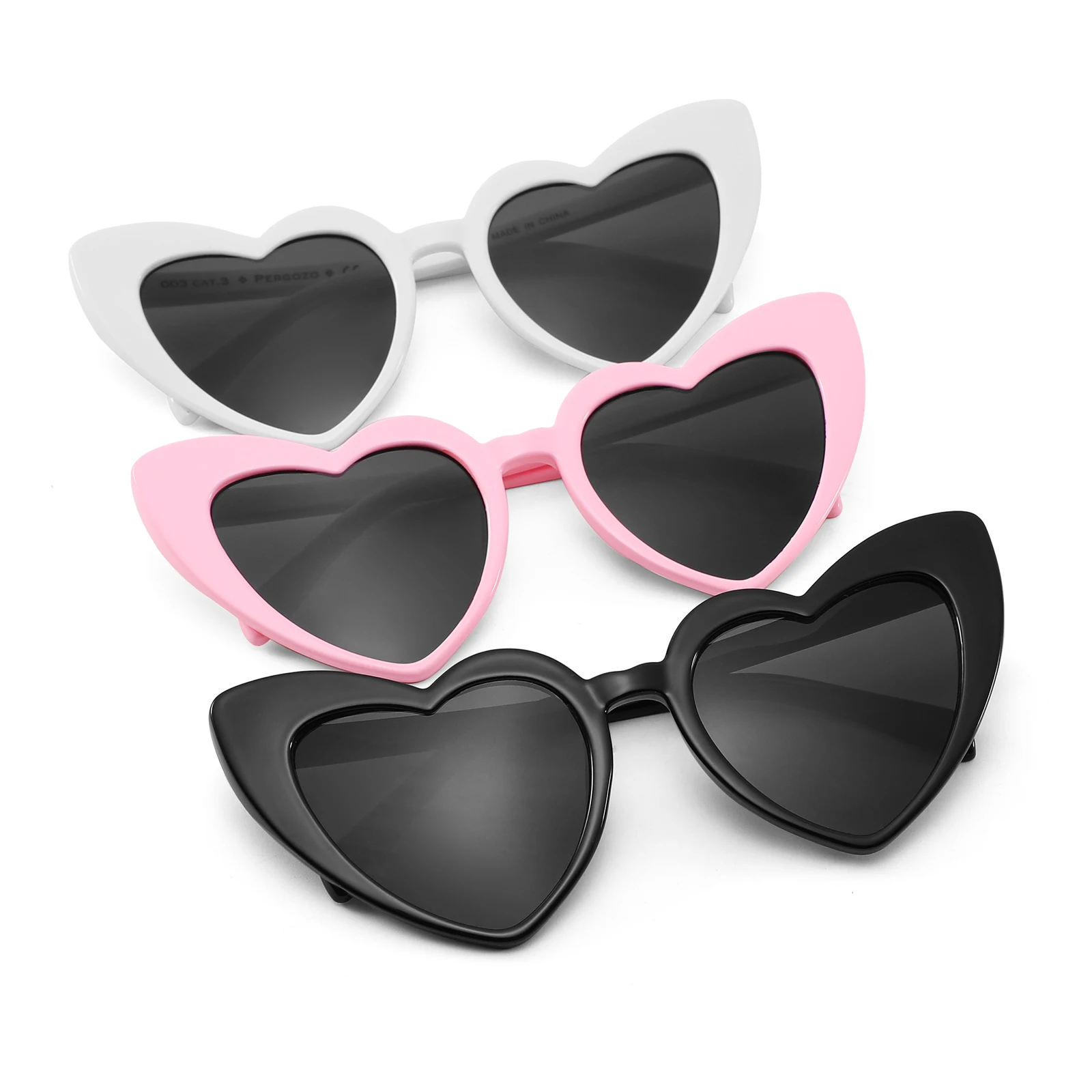 CONCHEN China Manufacturer Wholesale Cheap Fashion Gift Sun Glasses Custom Wedding Favors Heart Sunglasses Women