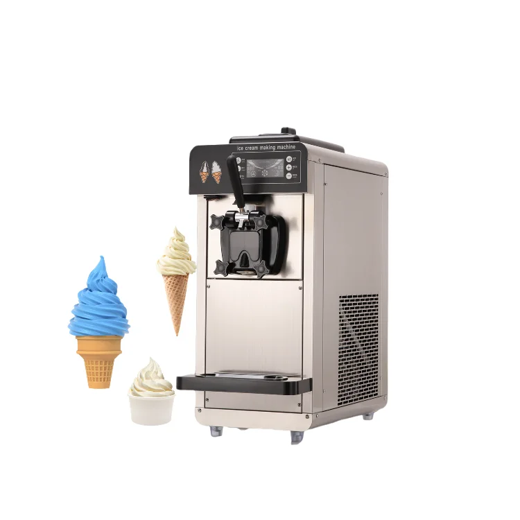 Wholesale Automatic Ice Cream Machine Home Stainless Steel Softy Ice Cream Maker Machine
