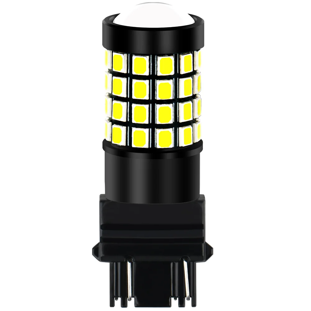 
Factory Supplying Led 3156 3157 T25 P27/7w 48smd 2835 4smd 3030 Auto Bulb 5.2w 532LM Brake Lamp Tail Light DJ082 -3157 