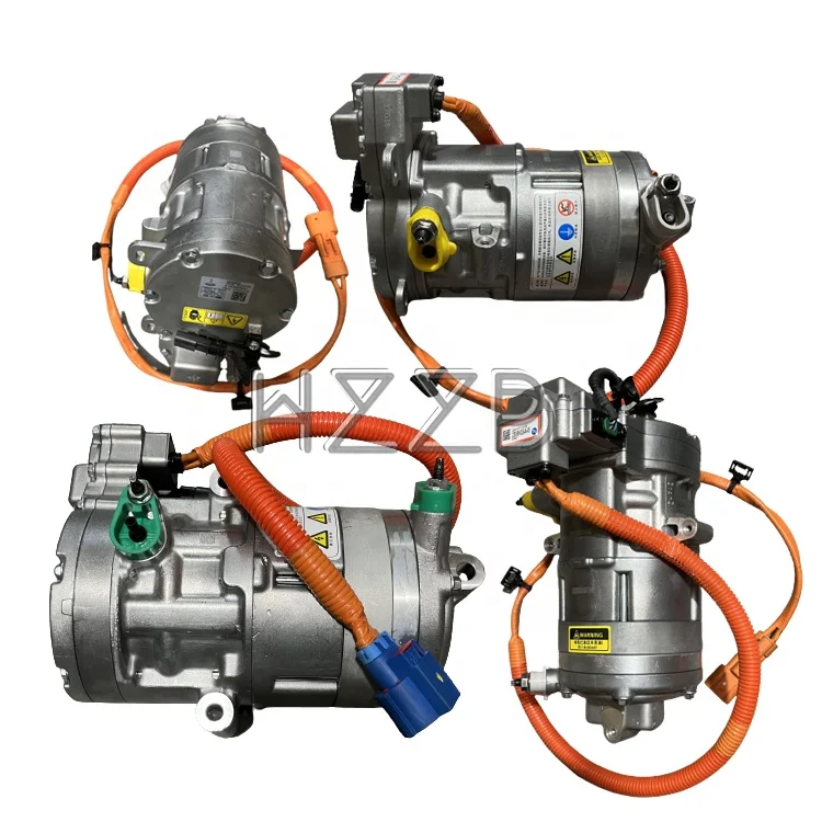 AC Part 12V 24V AUTO AC Electric Hybrid Compressor ESC33N For Tesla Model S F502-FPFAA-01