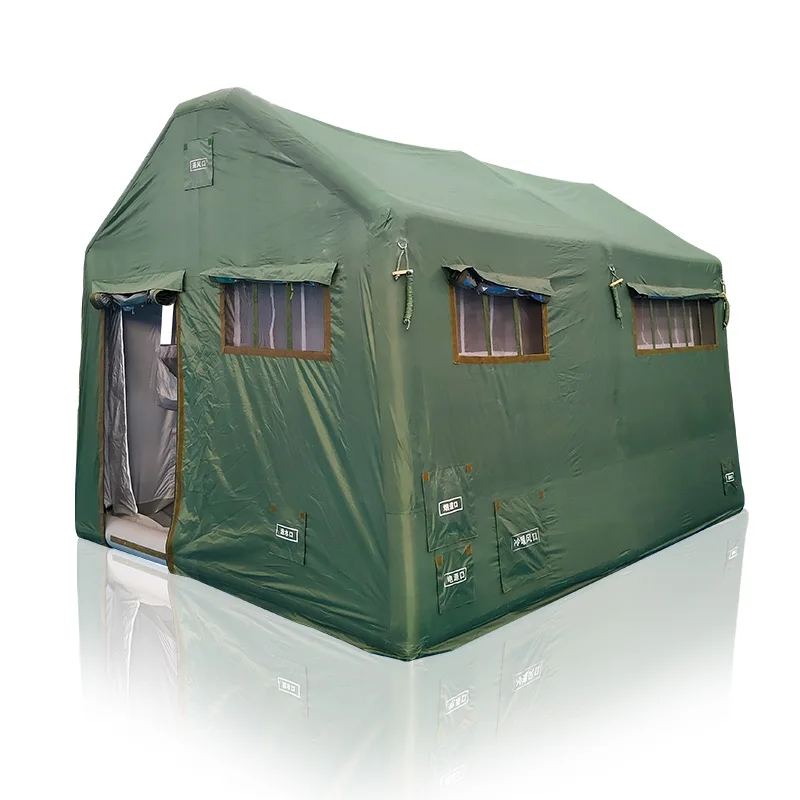 Airtight PVCemergency first aid medical rescue disaster relief construction decontamination sanitay inflatableairpressure tent
