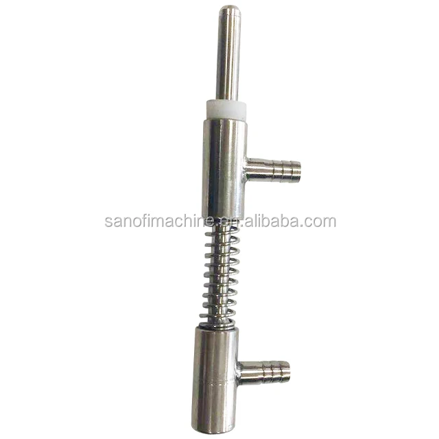 overflow liquid filling nozzle / water filling nozzle spare parts  / filling machine Filling valve nozzle