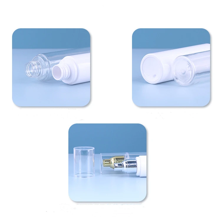 80ml 100ml 120ml Cosmetic lotion bottle eco friendly spray packaging bottle PET plastic container bottles