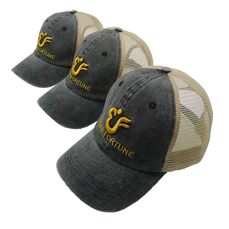 Высококачественная Низкопрофильная Регулируемая бейсбольная кепка с сетчатой спинкой и вышивкой логотипа gorras для мужчин