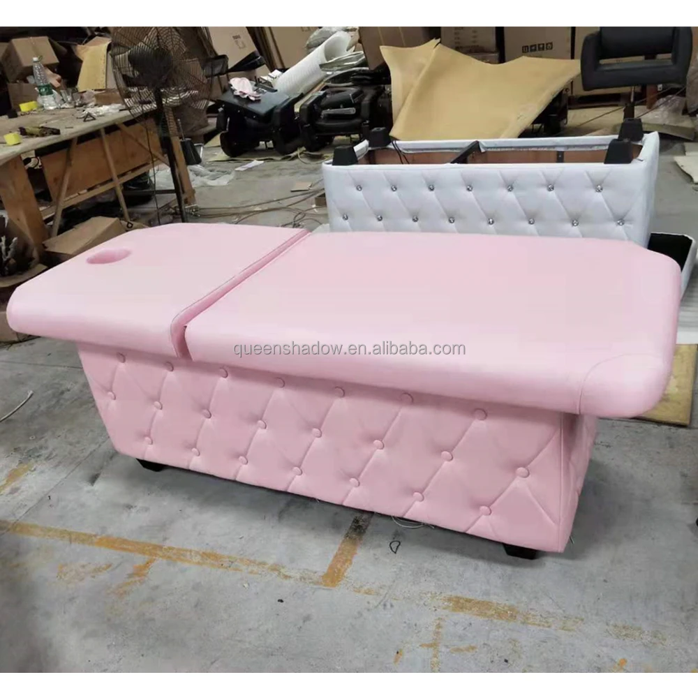 2021 crystal electric salon facial spa massage table beauty bed lash bed for sale