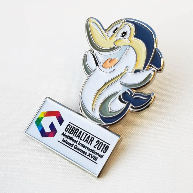 Lapel Pin Badges Wholesale Free Sample Design Custom Logo Metal Soft Enamel Pins for Souvenir