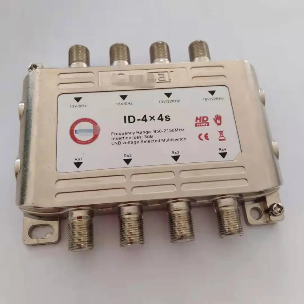 In stock Satellite Multiswitch hejia factory bulk sale Catv Multiswitch MS44 Satellite splitter