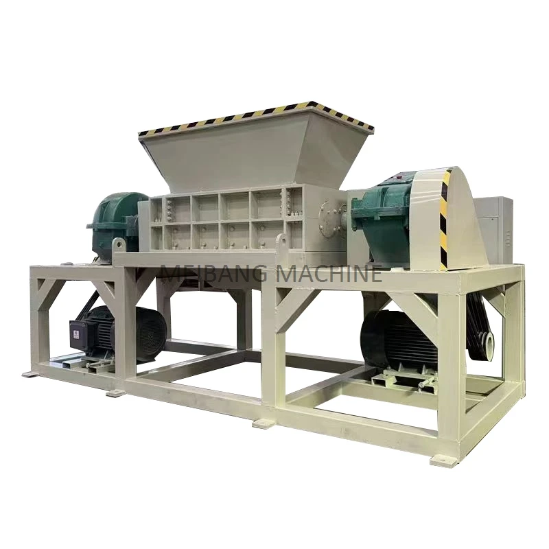 MB Scrap iron thin material shredder Construction wood pallet furniture shredder Sofa mattress washing machine crusher