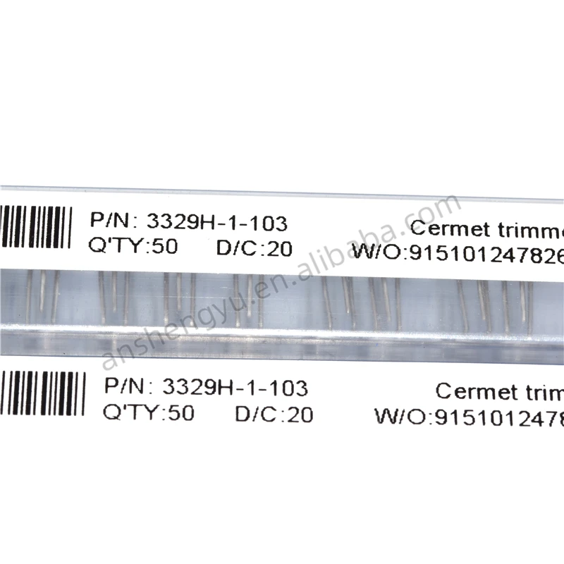  COPOER новый оригинальный 3329H-1-103 3329H 3329 103 10k Ом 0 5 Вт 1 2 PC контакты Триммер Потенциометр Cermet поворот Топ Регулировка