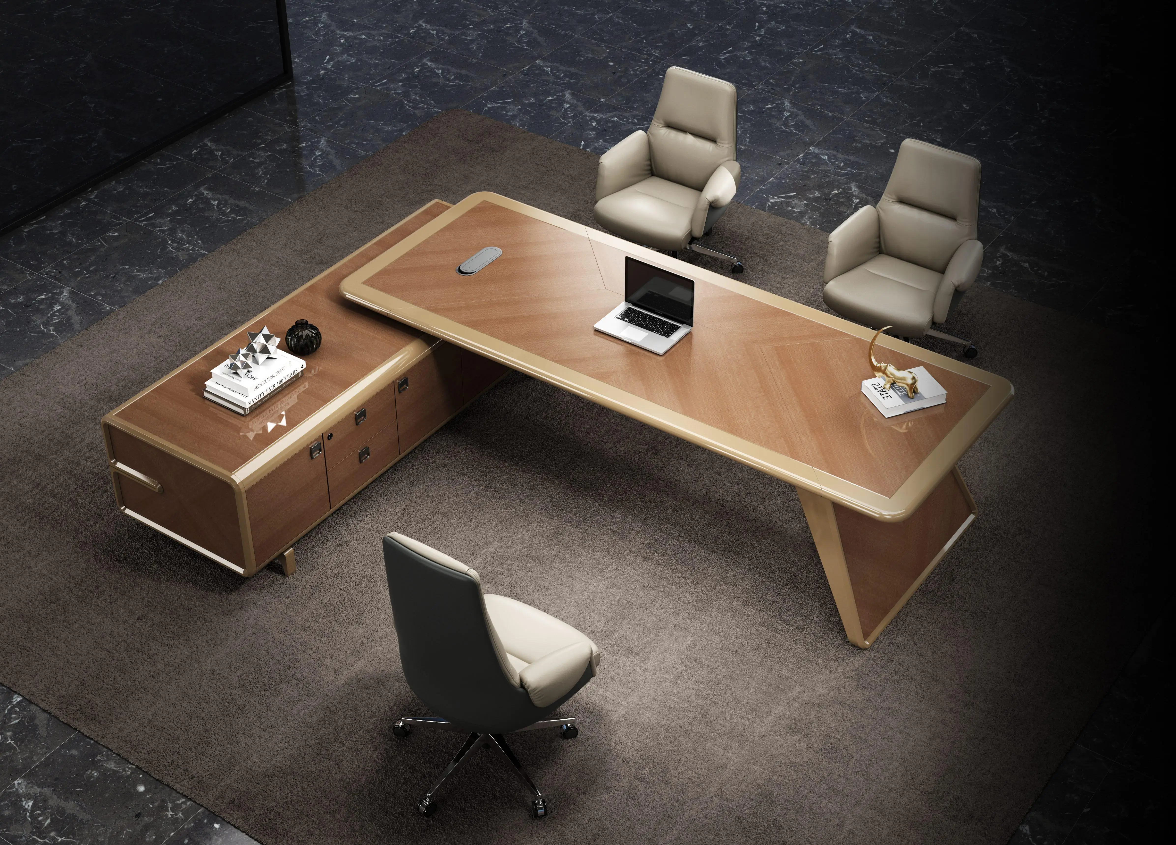 Горячие элементы китайского Дизайна современные интеллектуальные Профессиональные удобные офисные помещения президент компании босс офисный стол