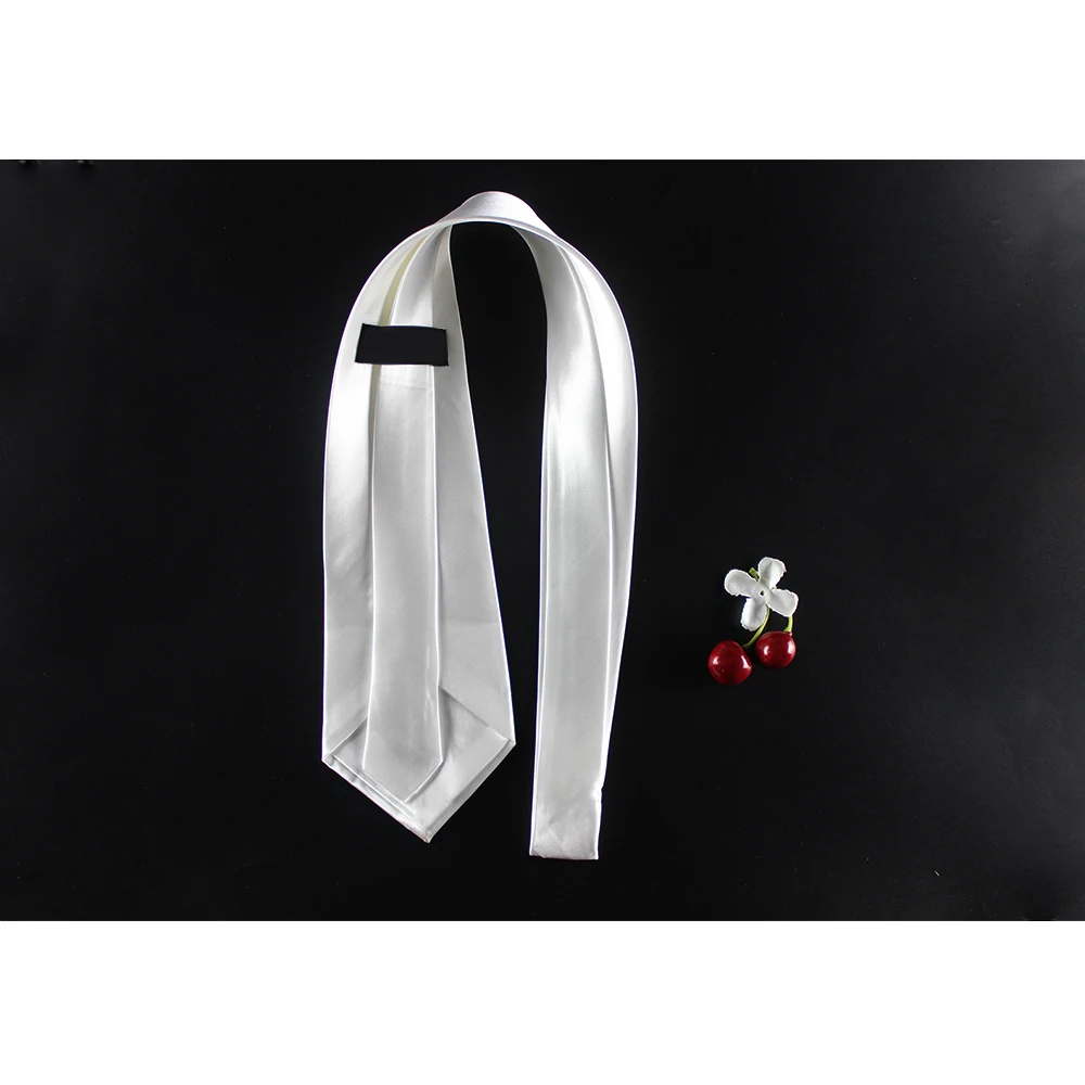 
Sublimation blanks tie DIY necktie customized polyester ties men sublimation blank glossy tie 