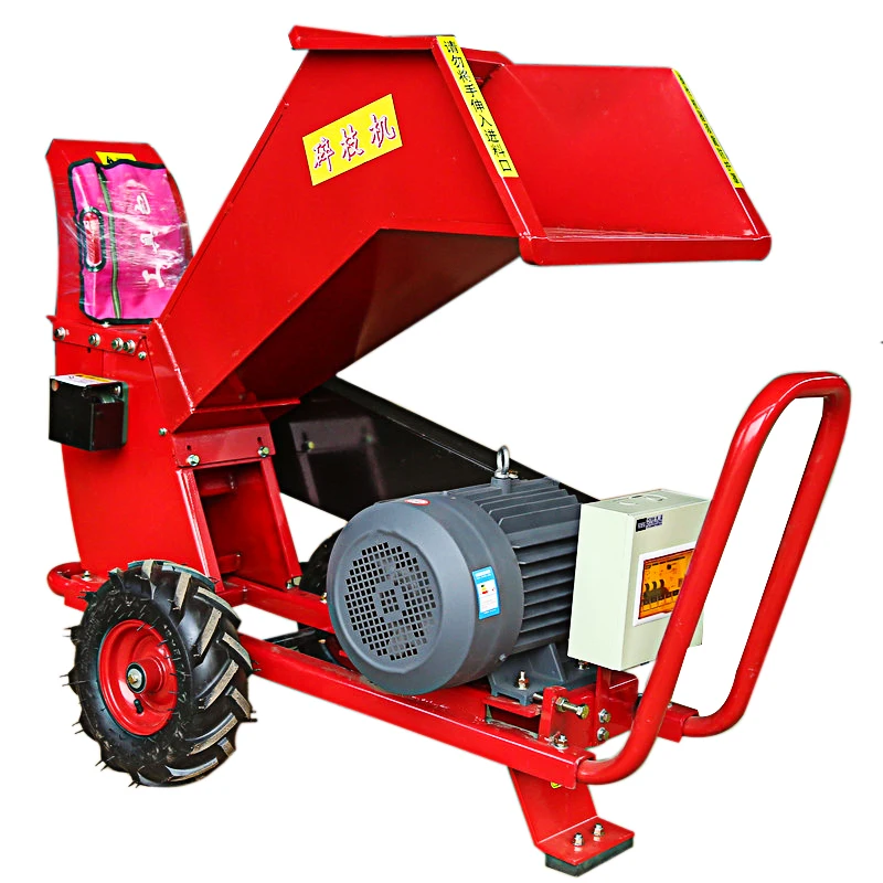  self feeding 40hp diesel engine wood chipper branch