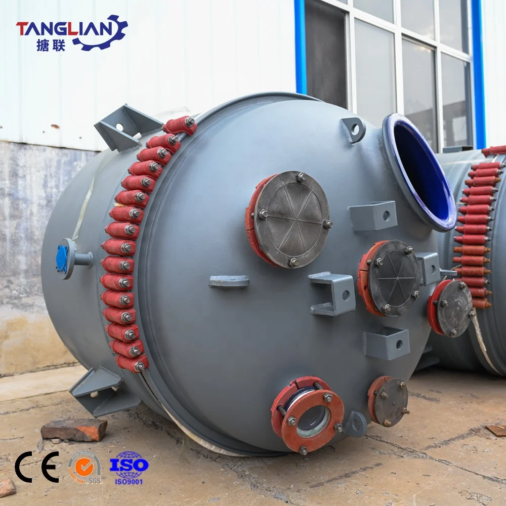 Агитирующий реактор типа 2000L K/AE со стеклянной облицовкой от производителя Tanglian