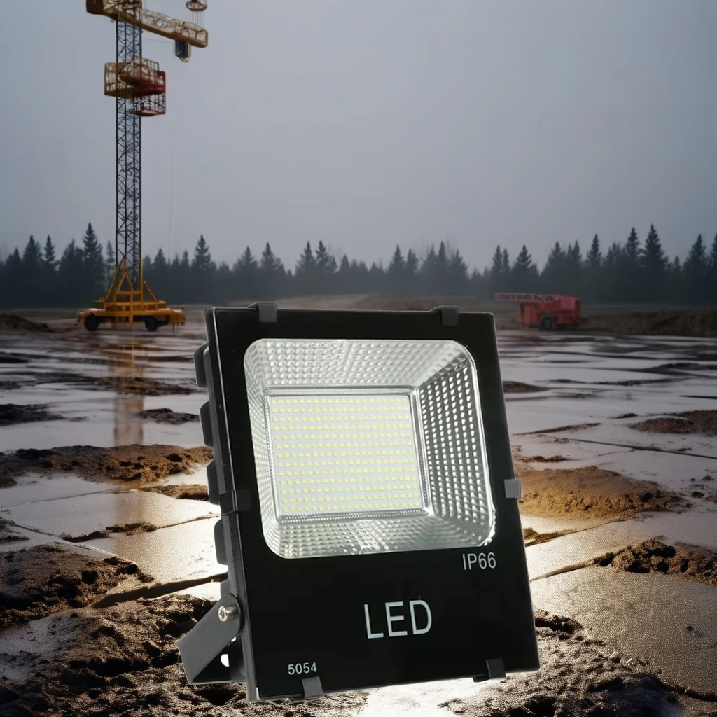 Wholesale Customized Multifunctional Outdoor LED Flood Light Waterproof 100W Garden Landscape Warehouse 5000K 3000K Glass ROHS
