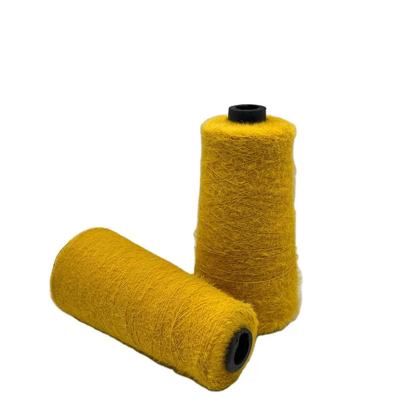 1/11NM 1.3CM Factory Cheap Nylon feather yarn imitation mink fancy eyelash yarn for sweater