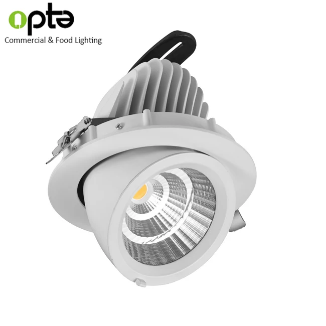 155mm  Gimbal downlight 30/35W Commercial Gimbal down lamp 360 rotatable with 5 years warranty