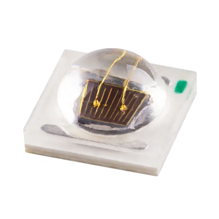 Высокомощный 660nm красный 3535 SMD светодиодный чип медный PCB Epistar Размер многократного излучения (белый желтый зеленый теплый белый) 6V