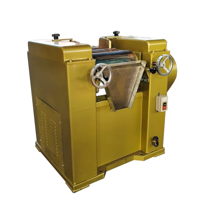 ceramic three-roll grinder three roll mill for soap lipstick cosmetic powder Reference Price:Get Latest