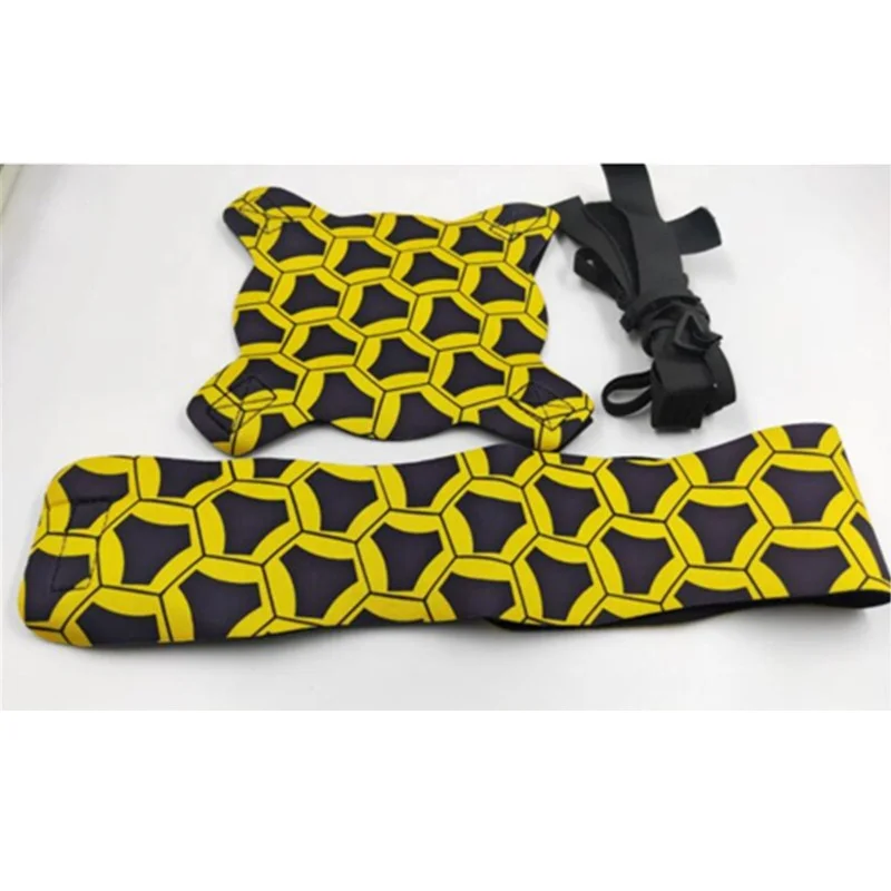 Bright Colored Yellow Football Trainer Soccer Ball Training Belt