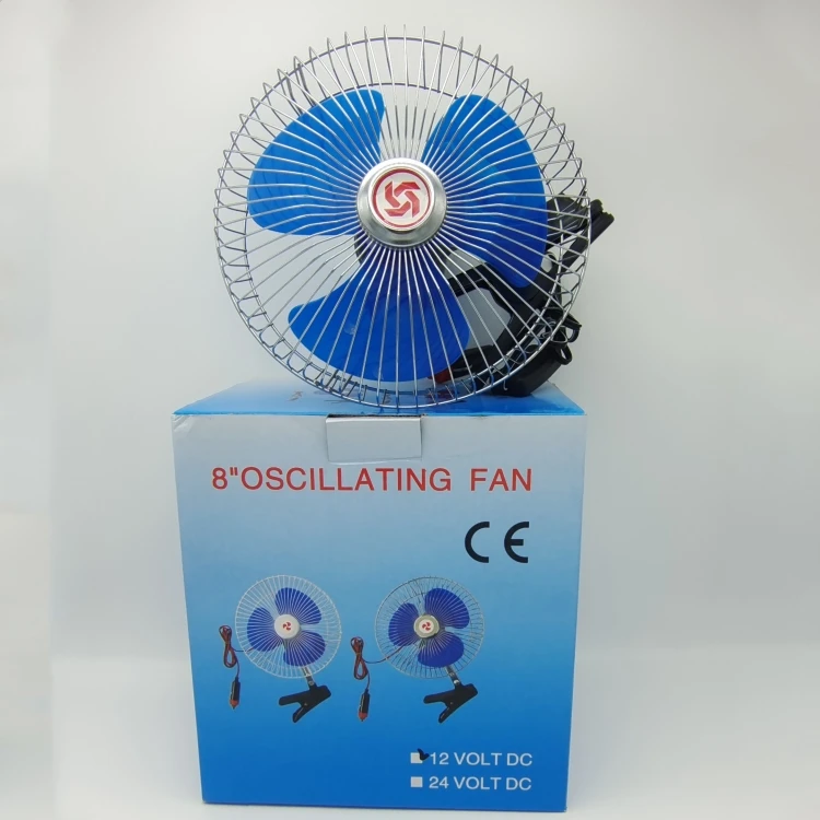 8 inch 10inch car air conditioning fan automobile head desuperheater mini car ventilation fan 12v/24v