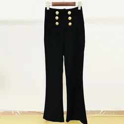 2023 New arrival wholesale women pants trousers fashionable slim high waist office blazer pant ladies long  pants