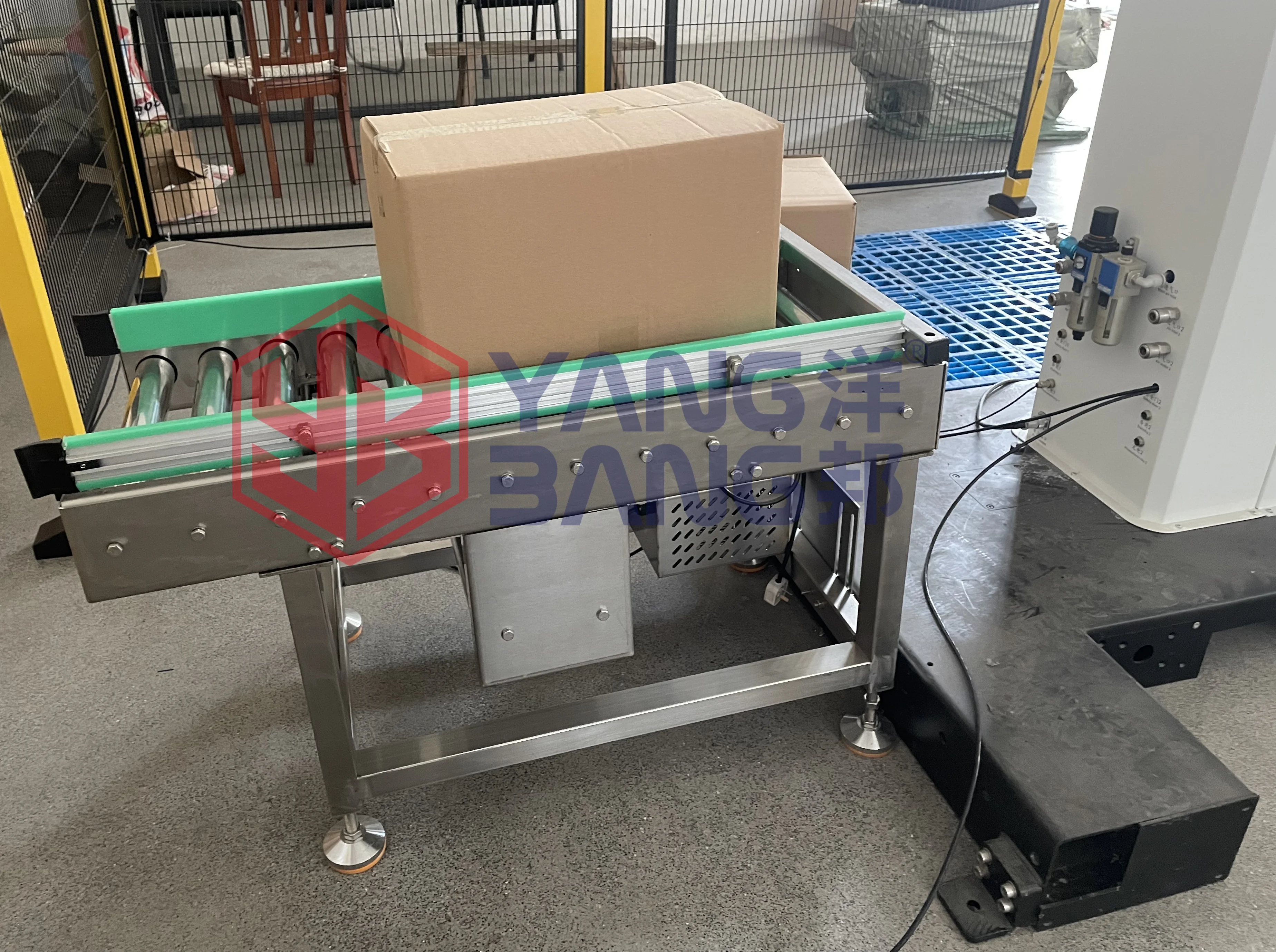 YB-MD16 Robot Palletizer Arm Gripper Bag Carton Box Palletizer Stacking Machine for Bagging Production Line