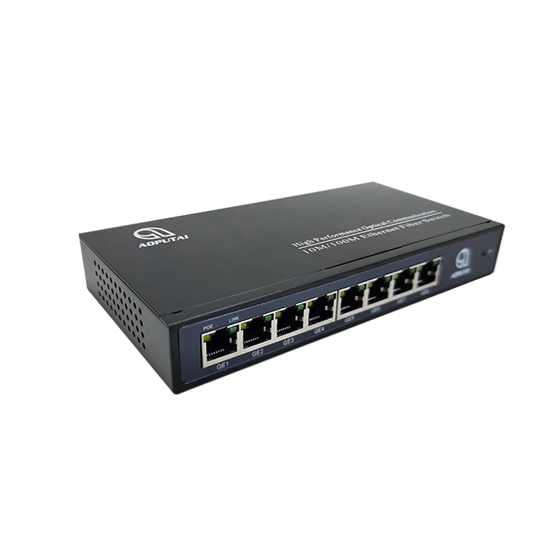 8 гигабит RJ45 poe порт питания по ethernet коммутатор poe переключатель