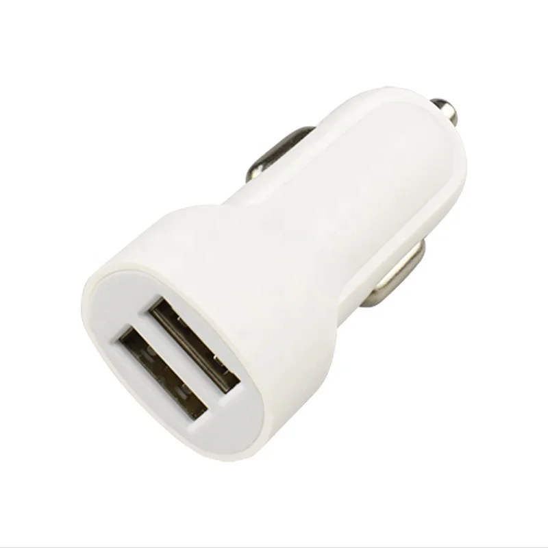Mini dual Usb 5V 3.1A Fast charging mini usb car charger