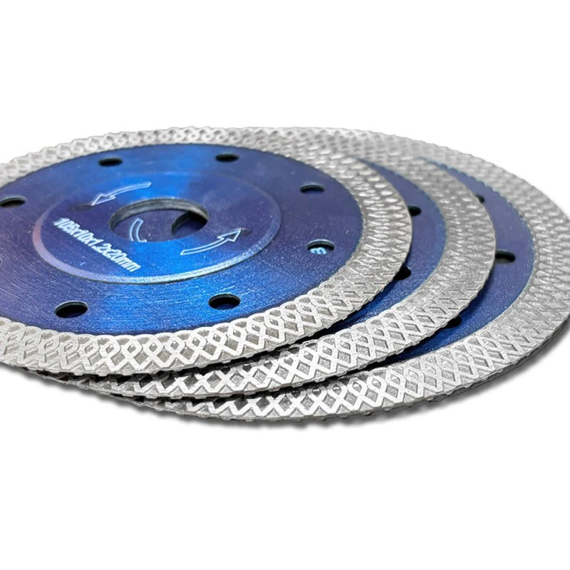 Diamond Cutting Disc X Mesh Turbo Rim Saw Blade Cutting Marble Tile Hot pressing sintering impact welding SINTERED STONE Ceramic