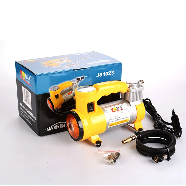 Portable Air Compressor DC12V Car Tyre Inflator Heavy Duty Pump Vehicle Tyre Tire Inflator With LED Light