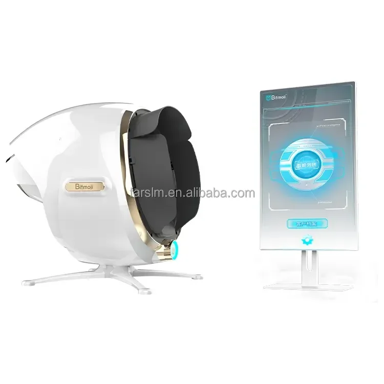 Professional Uv Light Facial Skin Analysis Machine 3D Skin Analyzer Mirror Facial Scanner Skin Analysis Machine