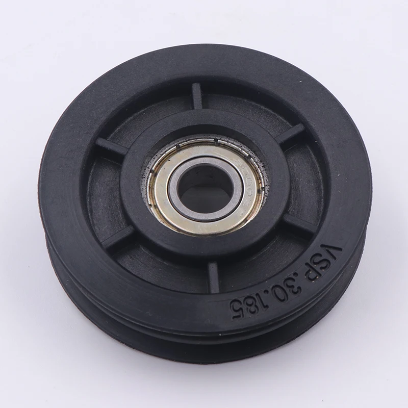 
DY224 Custom 6000zz nylon plastic pulley wheels sheaves with bearing 