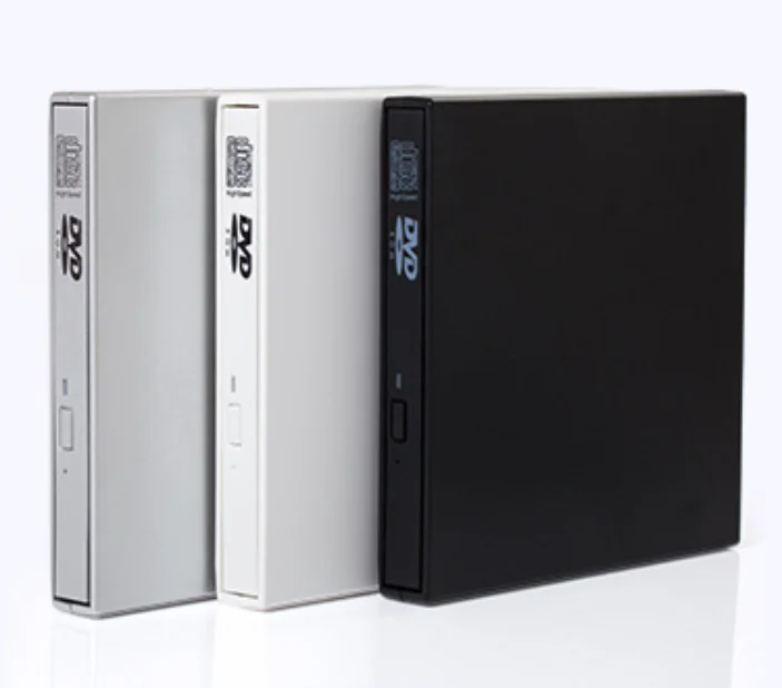 USB 2.0 External CD-Rom/CD-RW/Combo/DVD-Rom Burner Drive Writer for Mac Laptop Notebook PC Desktop