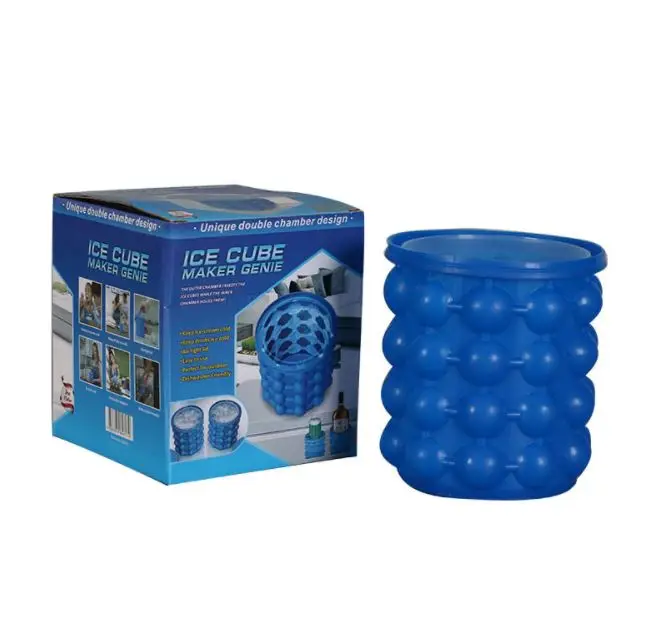 Practical low price Hot Selling Food Grade Silicon Ice Bucket Ice Cube Mold Ice Cube Maker