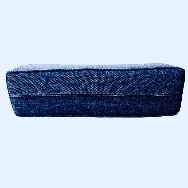 Lumbar Support Back Pillow Customized Outdoor Seat Cushion 100% Olefin Waterproof Foam Massage Bed Camping Bed Rectangle Quilted