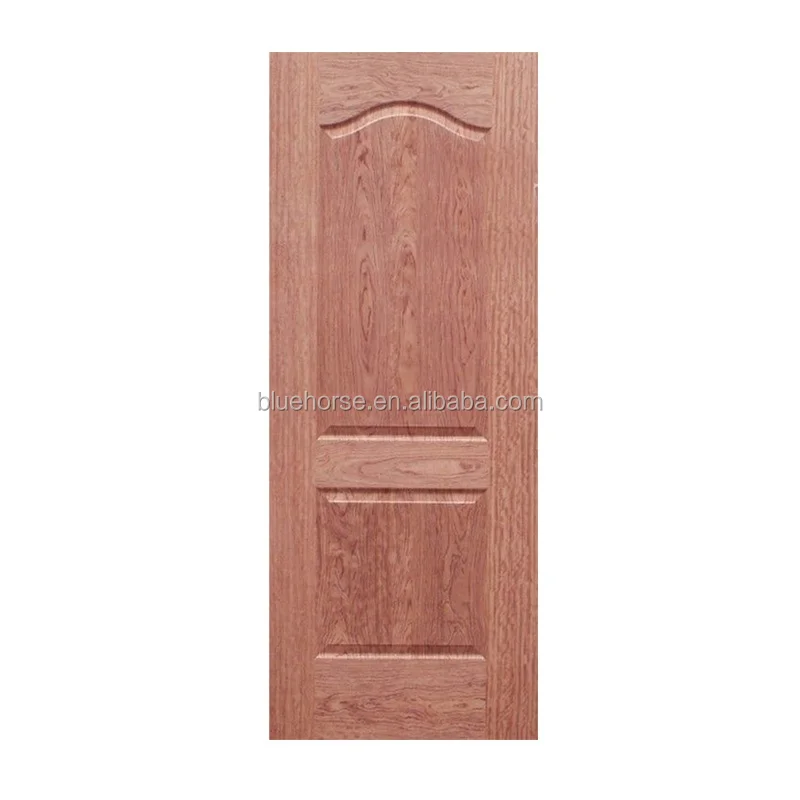 China Manufacturers Smooth Eco-Friendly Melamine Door Skin HDF Door Skin