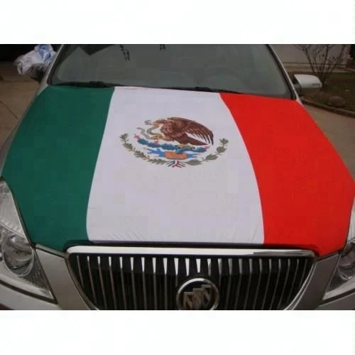 Kingdom of Saudi Arabia Flag Car Hood Cover polyester Engine Flag Elastic Fabrics Car Bonnet Banner